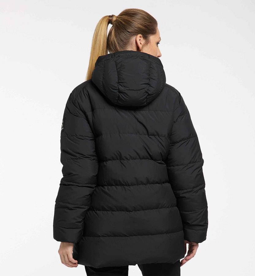 Haglöfs Womens Näs Down Jacket Black New Zealand 31876CTNJ